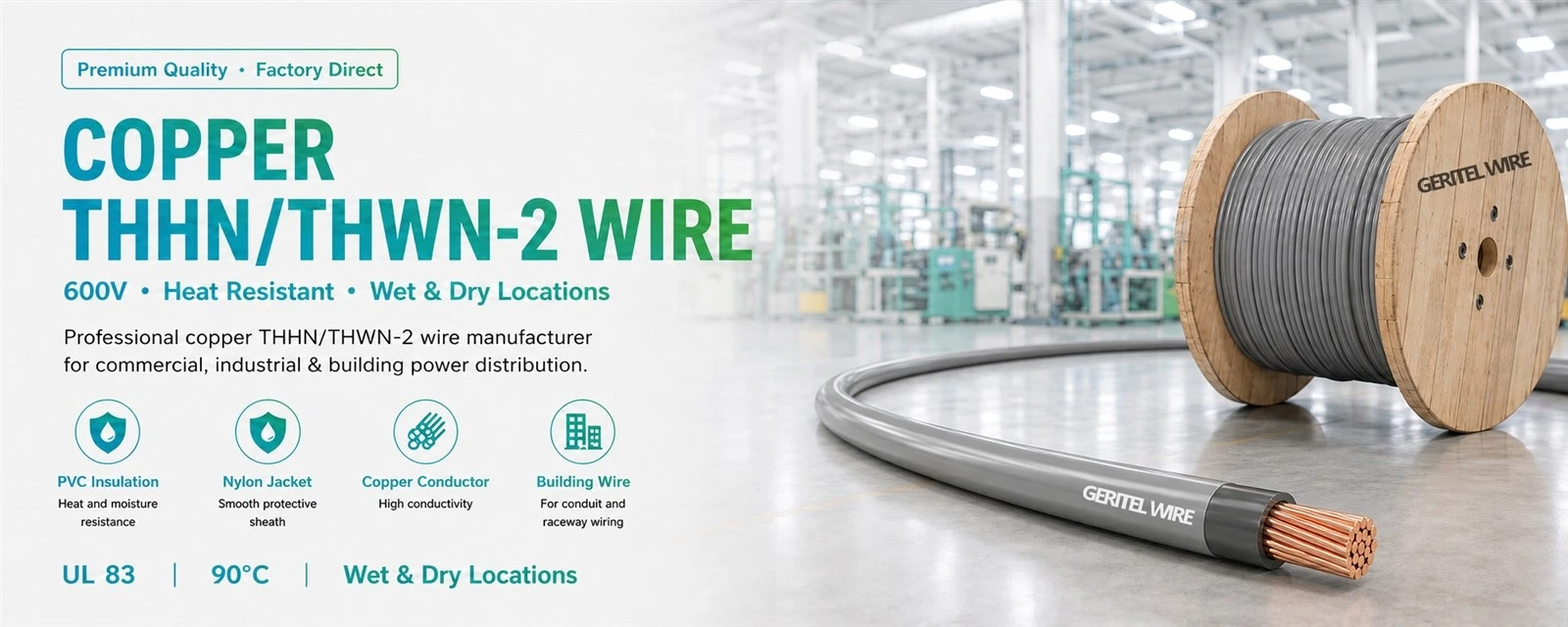 250 kcmil THHN wire 250 kcmil THHN wire