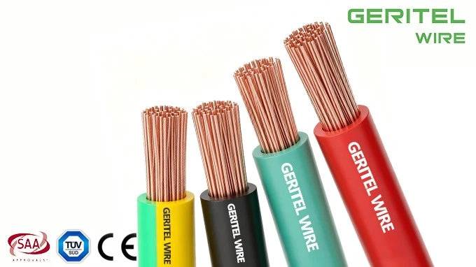 PVC insulated wire for control cabinets PVC insulated wire for control cabinets